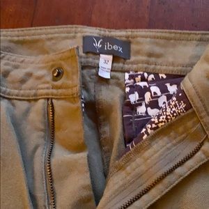 Ibex men’s shorts. Super comfortable material.
